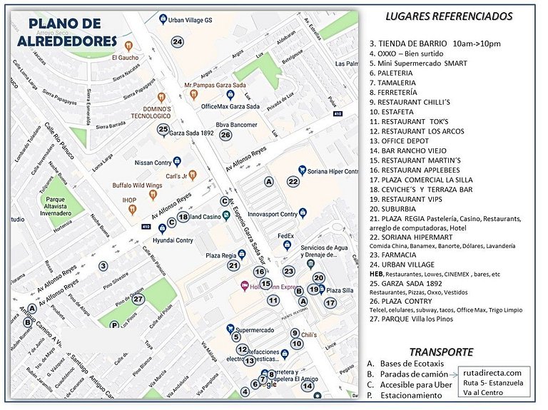 Loft para 2P Ubicación inmejorable cerca del TEC