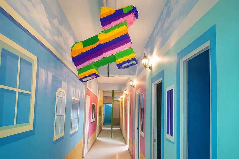 A*Room with 2 twin bed +A/C | Económic