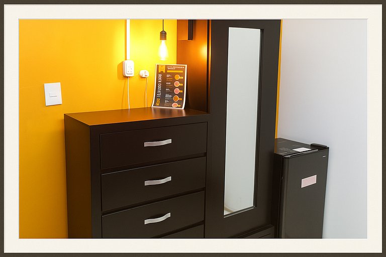 A*Room for 3 persons + A/C |Central & Economic