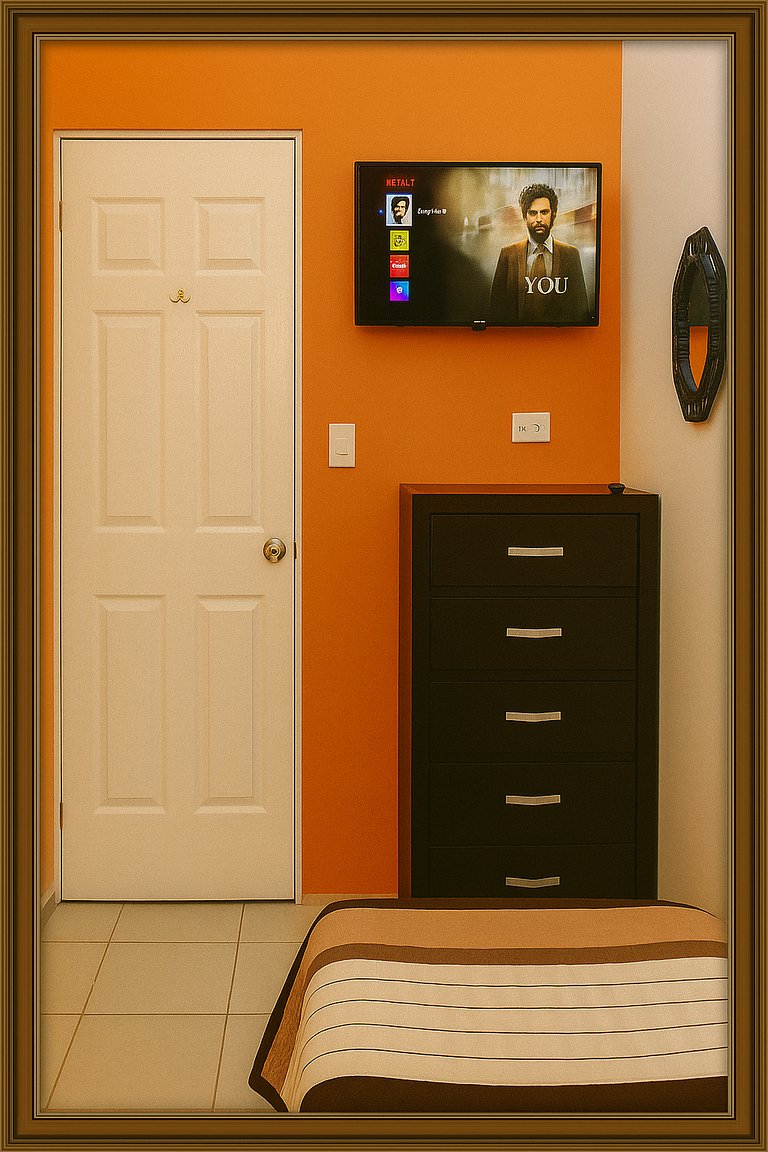 Twin with bathroom| nearby Fundidora |G
