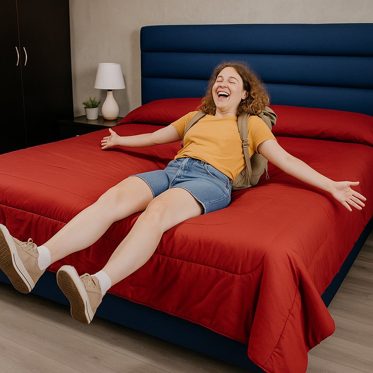Loft con baño y cama King Size