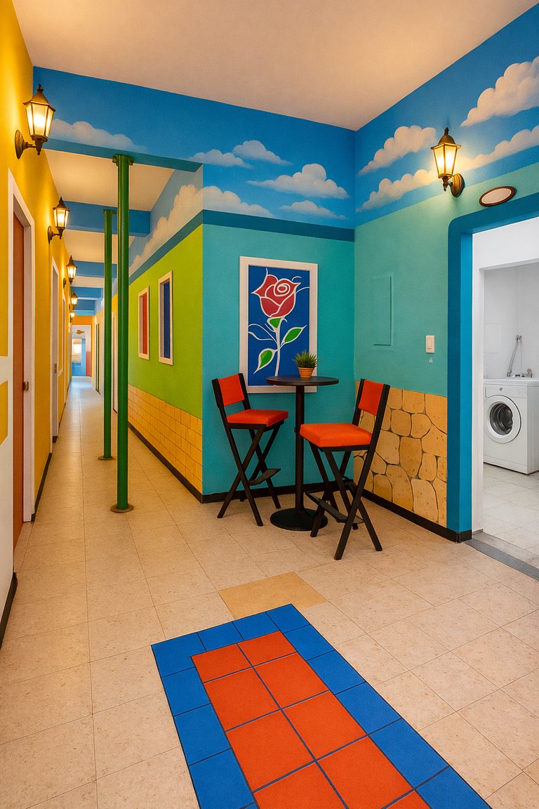 Habitación con baño para 4 p Fundidora Zac